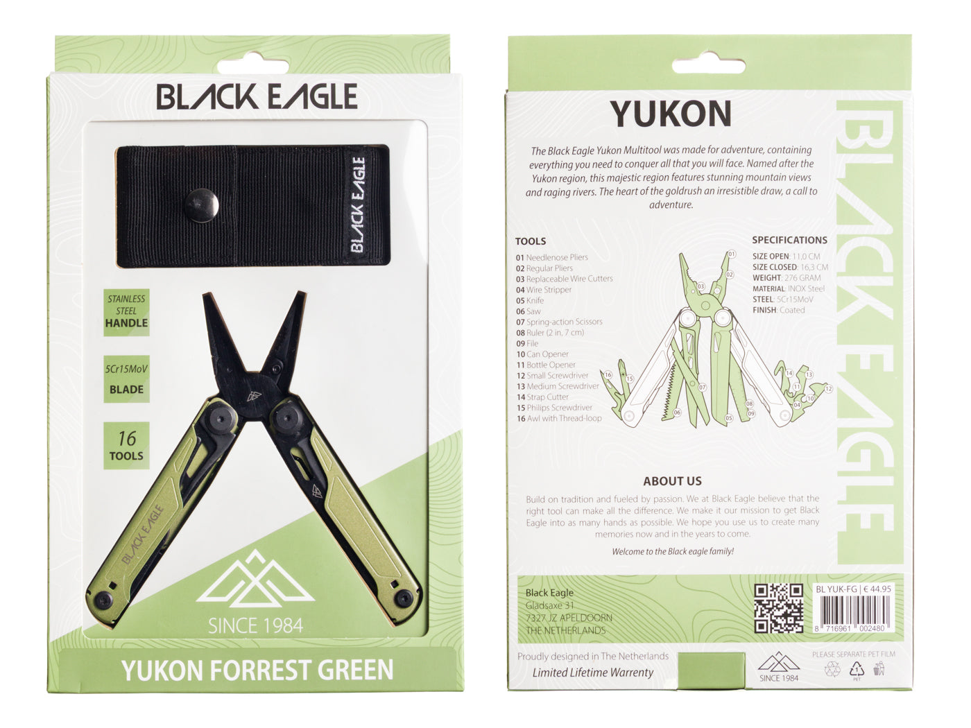 Black Eagle Yukon Forest Green