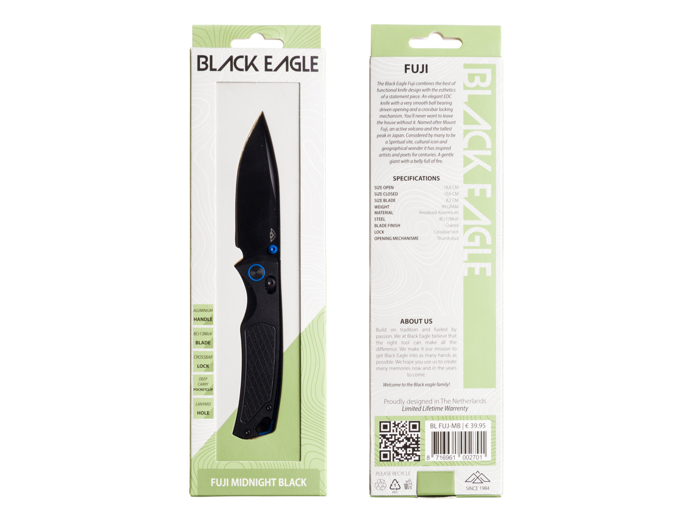 Black Eagle Fuji Midnight Black