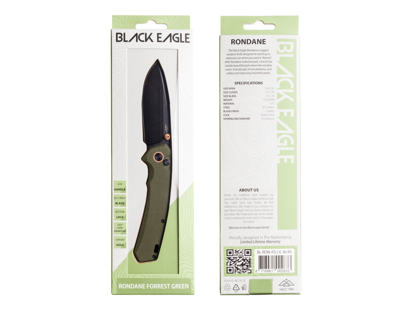 Black Eagle Rondane Forest Green