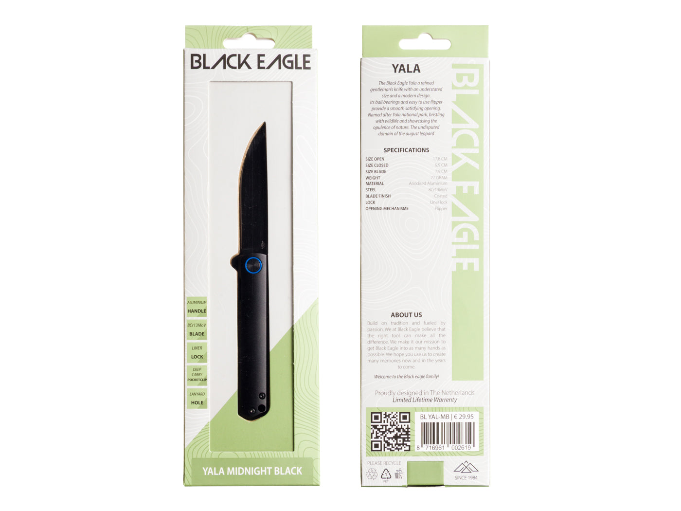 Black Eagle Yala Midnight Black
